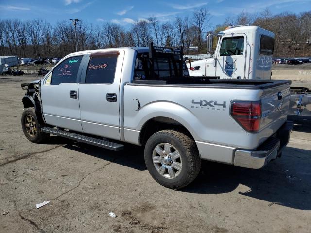 1FTFW1EF1BFC99347 - 2011 FORD F150 SUPERCREW SILVER photo 2