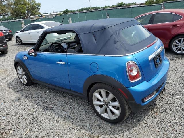 WMWZP3C53BTX82692 - 2011 MINI COOPER S BLUE photo 2