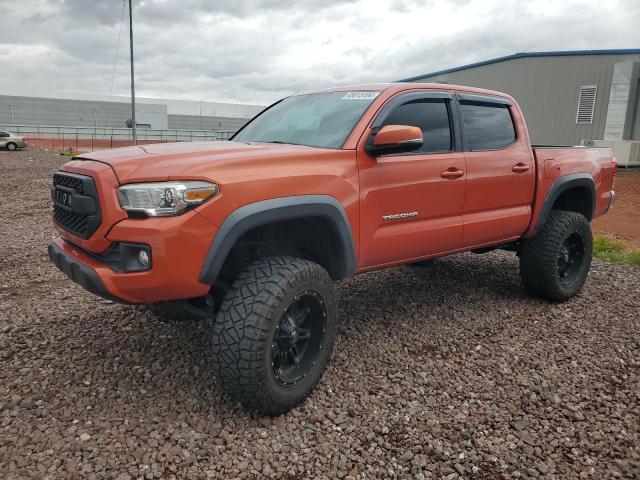 3TMCZ5AN4GM024836 - 2016 TOYOTA TACOMA DOUBLE CAB RED photo 1