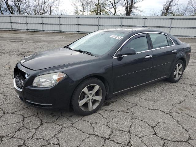 1G1ZC5EU7CF187593 - 2012 CHEVROLET MALIBU 1LT BLACK photo 1