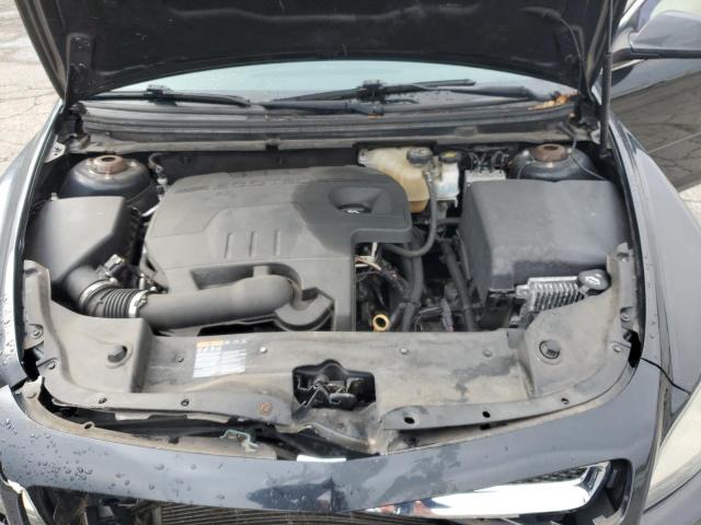 1G1ZC5EU7CF187593 - 2012 CHEVROLET MALIBU 1LT BLACK photo 11