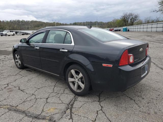 1G1ZC5EU7CF187593 - 2012 CHEVROLET MALIBU 1LT BLACK photo 2