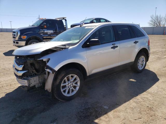 2FMDK3GC7EBA65510 - 2014 FORD EDGE SE SILVER photo 1