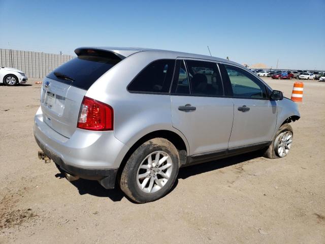 2FMDK3GC7EBA65510 - 2014 FORD EDGE SE SILVER photo 3