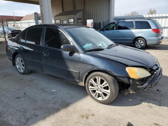 1HGES16261L076872 - 2001 HONDA CIVIC DX BLACK photo 4