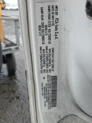 ZFBERFAT3F6975544 - 2015 RAM PROMASTER WHITE photo 13