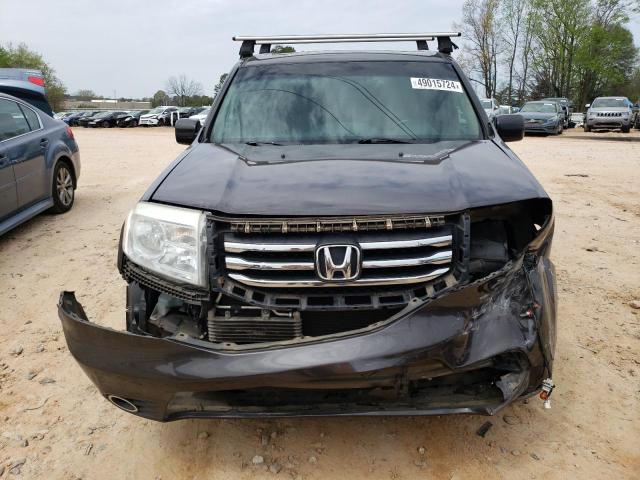 5FNYF4H54DB017657 - 2013 HONDA PILOT EXL BLACK photo 5