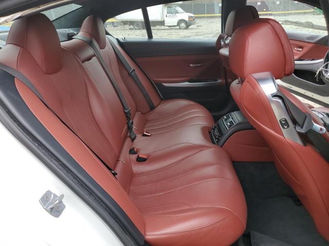 WBA6B4C54ED371324 - 2014 BMW 650 XI GRAN COUPE WHITE photo 10