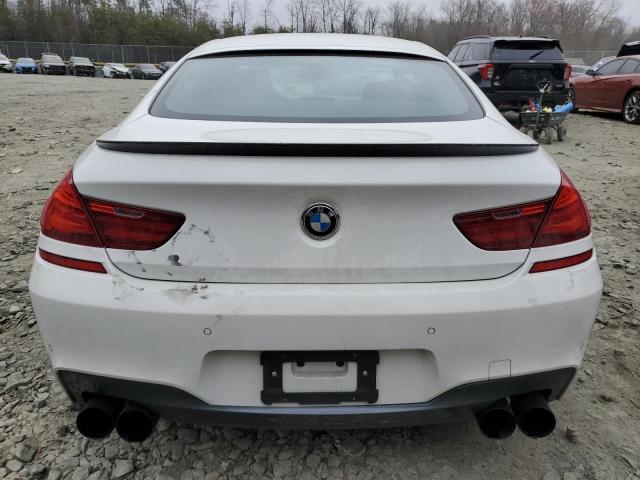 WBA6B4C54ED371324 - 2014 BMW 650 XI GRAN COUPE WHITE photo 6