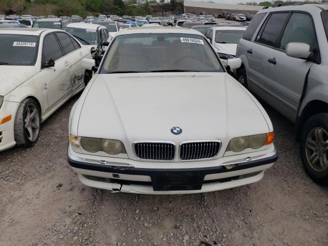 WBAGH83421DP29791 - 2001 BMW 740 IL WHITE photo 5