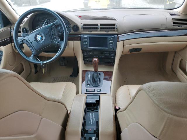 WBAGH83421DP29791 - 2001 BMW 740 IL WHITE photo 8