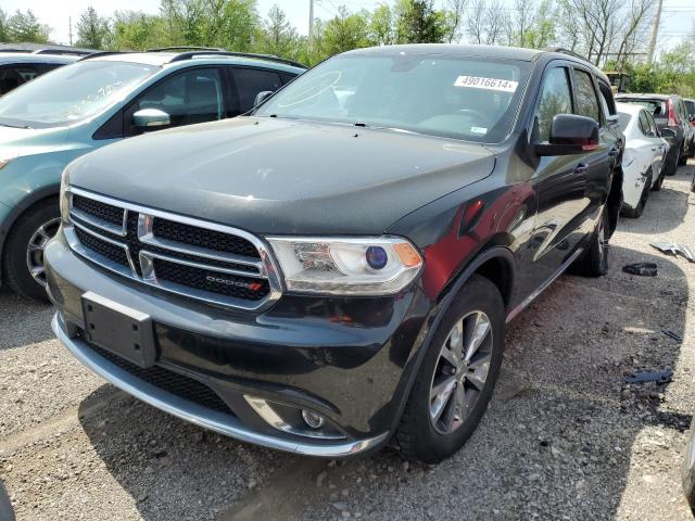 1C4RDJDG5GC362231 - 2016 DODGE DURANGO LIMITED BLACK photo 1