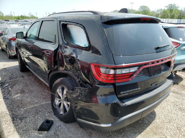 1C4RDJDG5GC362231 - 2016 DODGE DURANGO LIMITED BLACK photo 2