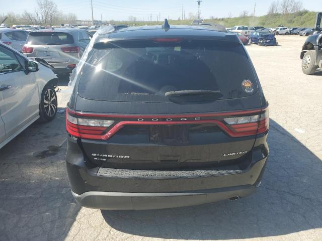 1C4RDJDG5GC362231 - 2016 DODGE DURANGO LIMITED BLACK photo 6