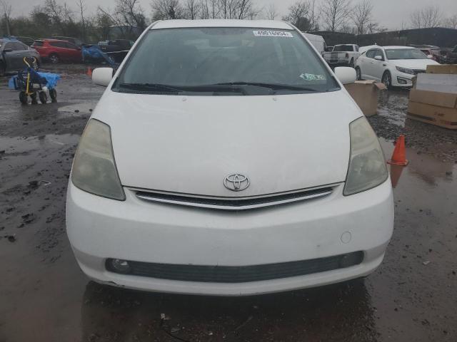 JTDKB20U763136098 - 2006 TOYOTA PRIUS WHITE photo 5