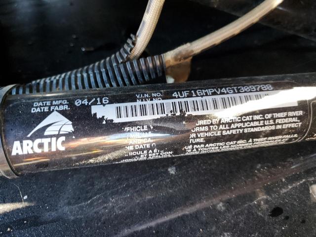 4UF16MPV4GT309788 - 2016 ARCTIC CAT ARTIC CAT Зеленый фото 10