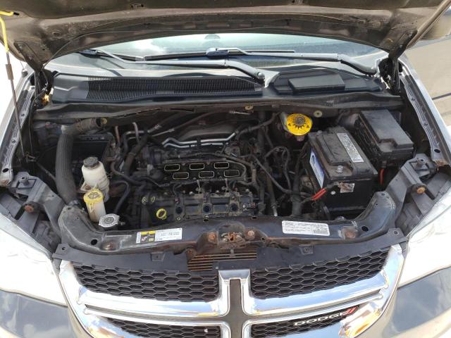 2C4RDGBG4FR615888 - 2015 DODGE GRAND CARA SE GRAY photo 12