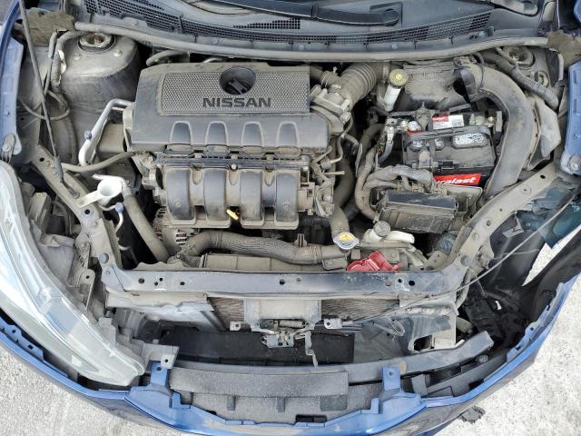 3N1AB7AP9GY315207 - 2016 NISSAN SENTRA S BLUE photo 11