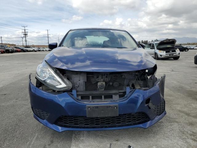 3N1AB7AP9GY315207 - 2016 NISSAN SENTRA S BLUE photo 5