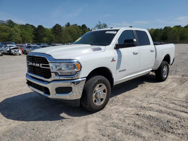 3C6UR5DL9MG552596 - 2021 RAM 2500 BIG HORN WHITE photo 1