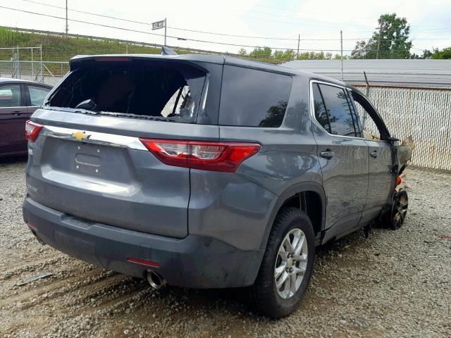 1GNERFKW7KJ183062 - 2019 CHEVROLET TRAVERSE LS  photo 4