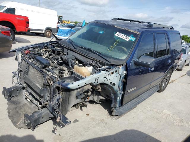 1FMFU15587LA64297 - 2007 FORD EXPEDITION XLT BLUE photo 1