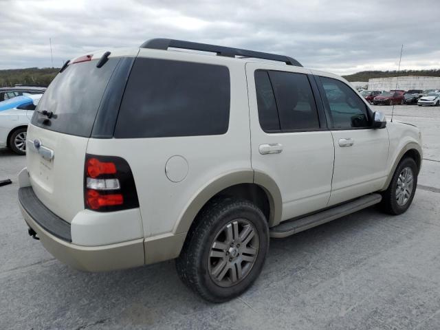 1FMEU6EE8AUA24618 - 2010 FORD EXPLORER EDDIE BAUER WHITE photo 3