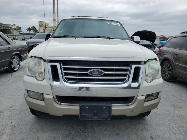 1FMEU6EE8AUA24618 - 2010 FORD EXPLORER EDDIE BAUER WHITE photo 5