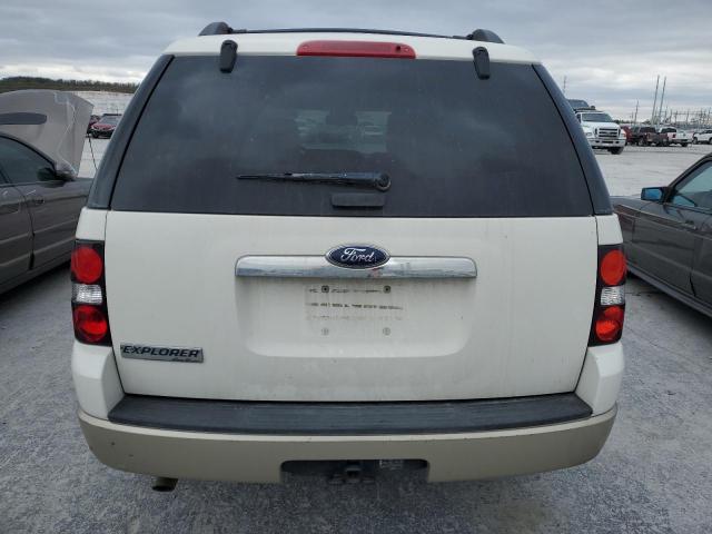 1FMEU6EE8AUA24618 - 2010 FORD EXPLORER EDDIE BAUER WHITE photo 6