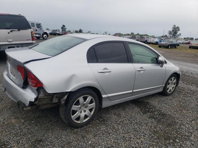 1HGFA16567L137762 - 2007 HONDA CIVIC LX SILVER photo 3