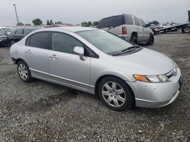 1HGFA16567L137762 - 2007 HONDA CIVIC LX SILVER photo 4