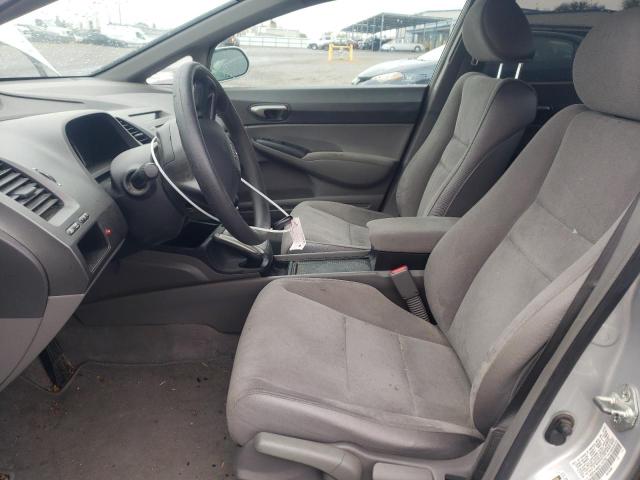 1HGFA16567L137762 - 2007 HONDA CIVIC LX SILVER photo 7