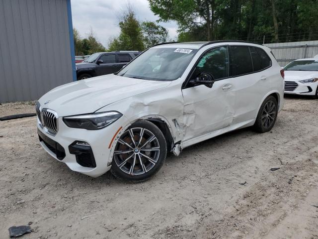 5UXCR6C57KLL62422 - 2019 BMW X5 XDRIVE40I WHITE photo 1