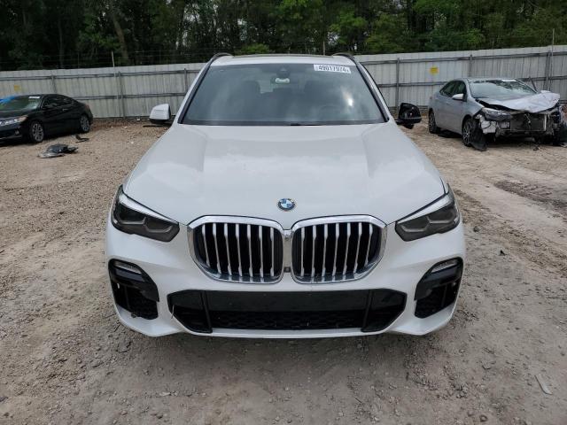 5UXCR6C57KLL62422 - 2019 BMW X5 XDRIVE40I WHITE photo 5