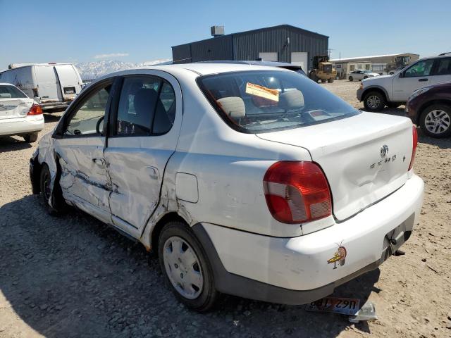 JTDBT1230Y0004963 - 2000 TOYOTA ECHO WHITE photo 2