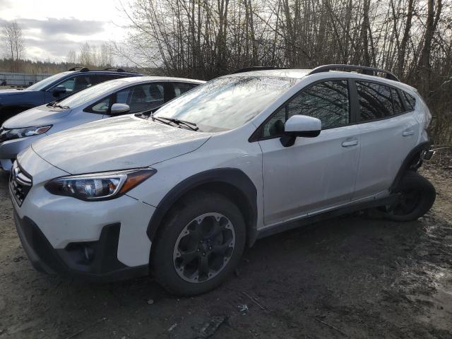 JF2GTAPC2M8380852 - 2021 SUBARU CROSSTREK PREMIUM WHITE photo 1