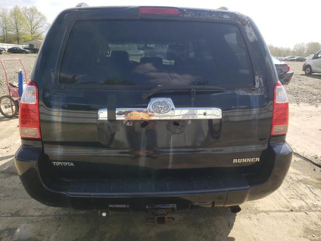 JTEBU14R678086160 - 2007 TOYOTA 4RUNNER SR5 BLACK photo 6