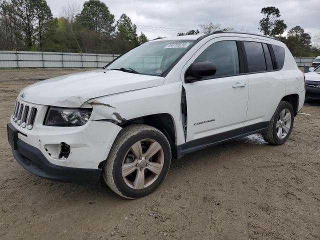 1C4NJCBA1GD743117 - 2016 JEEP COMPASS SPORT WHITE photo 1