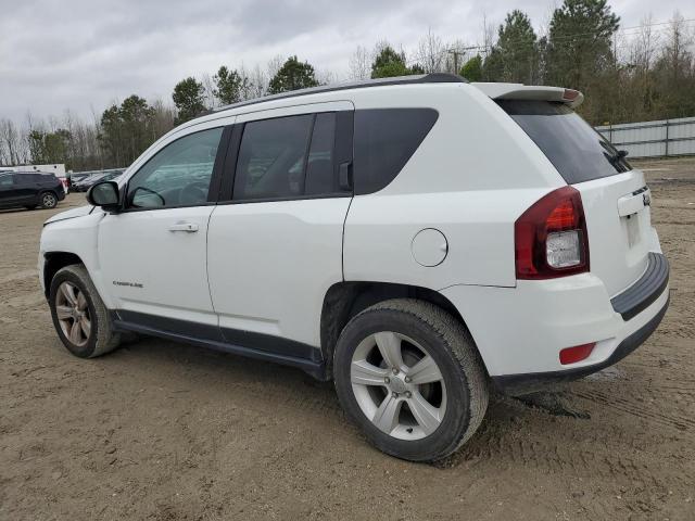 1C4NJCBA1GD743117 - 2016 JEEP COMPASS SPORT WHITE photo 2