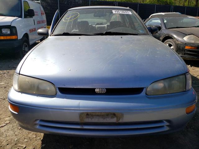 1Y1SK5283SZ031689 - 1995 GEO PRIZM LSI BLUE photo 5