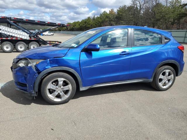 3CZRU6H39JG729165 - 2018 HONDA HR-V LX BLUE photo 1