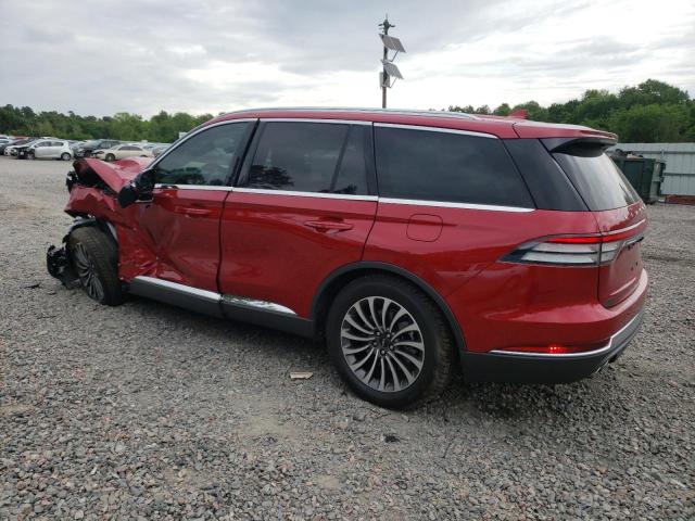 5LM5J7WCXLGL10867 - 2020 LINCOLN AVIATOR RESERVE RED photo 2
