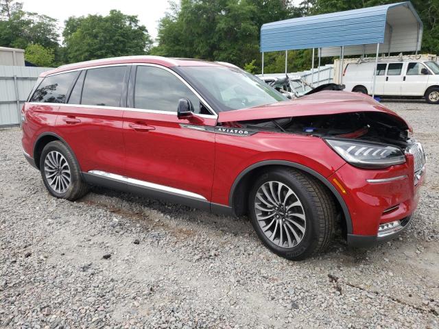 5LM5J7WCXLGL10867 - 2020 LINCOLN AVIATOR RESERVE RED photo 4