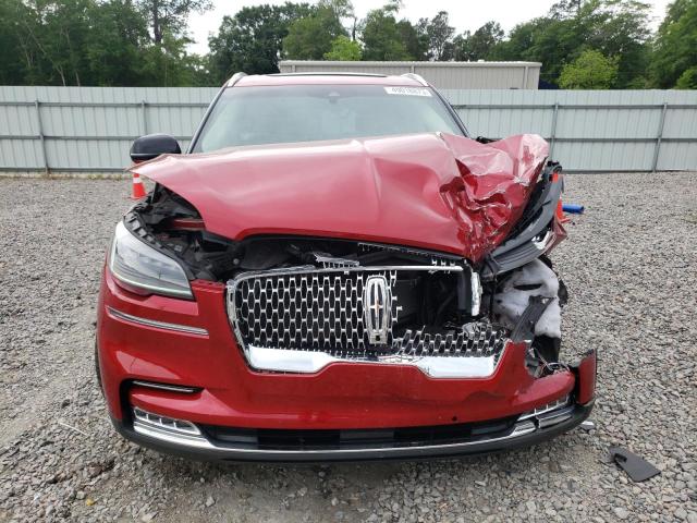 5LM5J7WCXLGL10867 - 2020 LINCOLN AVIATOR RESERVE RED photo 5