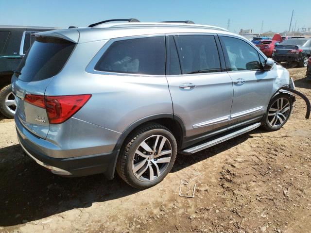 5FNYF6H03HB013511 - 2017 HONDA PILOT ELITE SILVER photo 3