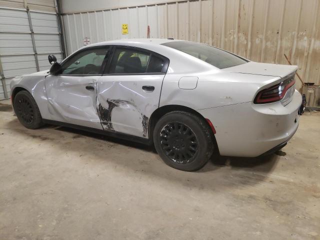 2C3CDXKT4JH285059 - 2018 DODGE CHARGER POLICE SILVER photo 2