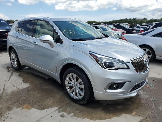 LRBFXBSA7HD090001 - 2017 BUICK ENVISION ESSENCE Արծաթագույն լուսանկար 4