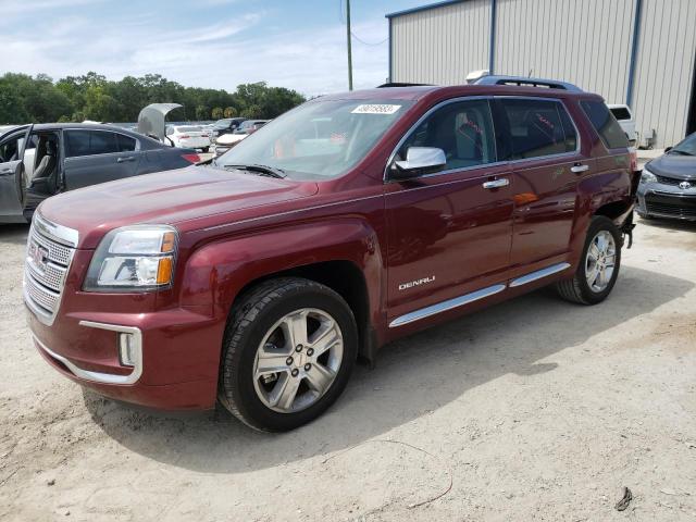 2GKALREK1G6314207 - 2016 GMC TERRAIN DENALI RED photo 1