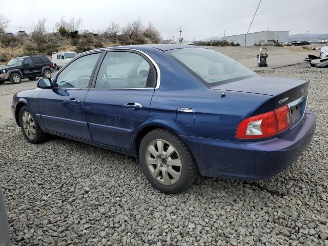 KNAGD128955384685 - 2005 KIA OPTIMA LX BLUE photo 2