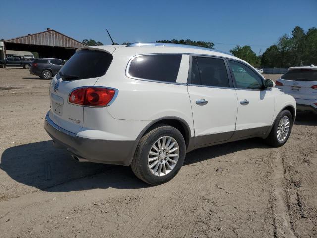 5GAKRBED7BJ411111 - 2011 BUICK ENCLAVE CXL WHITE photo 3